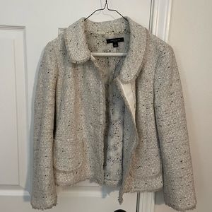 Ann Taylor tweed blazer